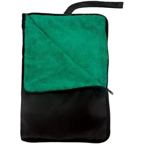 Wet Dry Bags with Embedded Towel Portable Sack Bags with Oxford zipper for Swimsuit Umbrella Wet Cloth