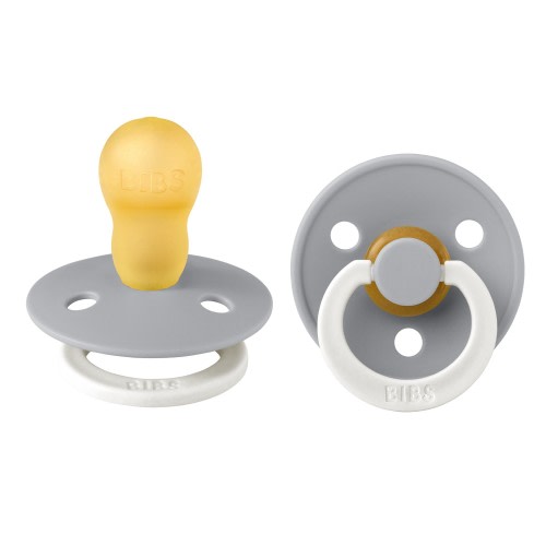 BIBS Round Glow In The Dark Pacifier Cloud Stage 3