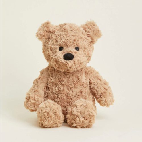 Brown Curly Bear Warmies | Microwavable Brown Curly Bear Warmies Stuffed Animal | Warmies USA