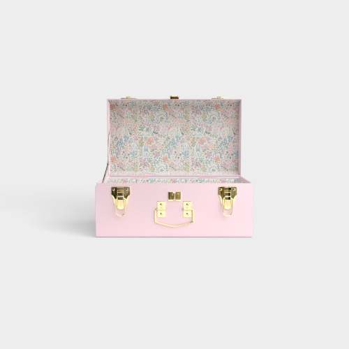 Mini Trunk - Pink - Pretty as a Pup / Embroidery