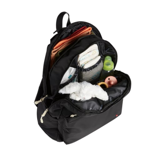 STATE Bags | Lorimer Diaper Bag Backpack Nylon Black | Best Gift For New Moms & Dads