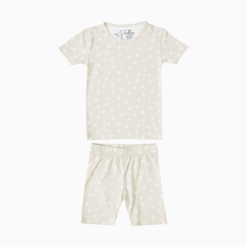 Copper Pearl Printed 2-Piece Short Sleeve Pajamas - Twinkle, 12 Months