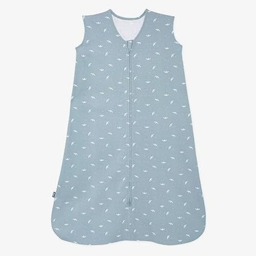 HALO SleepSack, 100% Cotton Wearable Blanket, Swaddle Transition Sleeping Bag, TOG 0.5, Birds, Medium, 6-12 Months