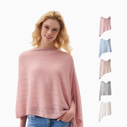 Momcozy Ultra-Light Nursing Cover - Pink Lite