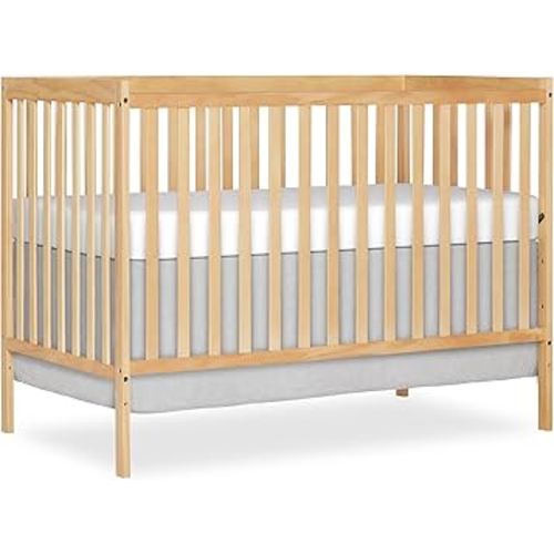 Dream On Me Synergy 5-In-1 Convertible Crib In Natural, Greenguard Gold Certified