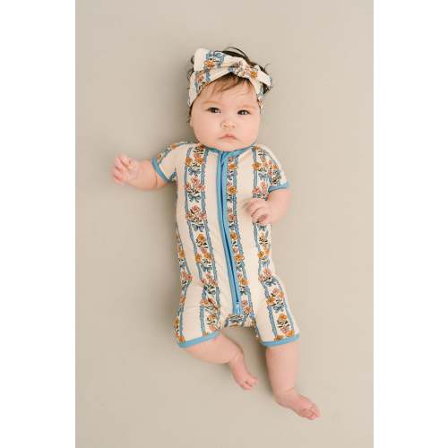 Cottage Bouquet Bamboo Short Romper