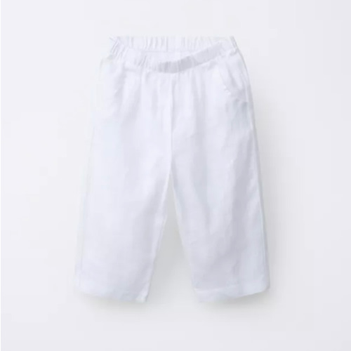 100% LINEN PANTS - White | ZARA United States
