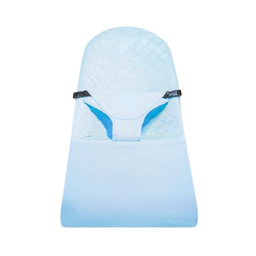 Fabric Seat for Bouncer, Replacement Cover for Baby Bjorn Bouncer Bliss, Soft Breathable Machine Washable (Blue, Cover Only)