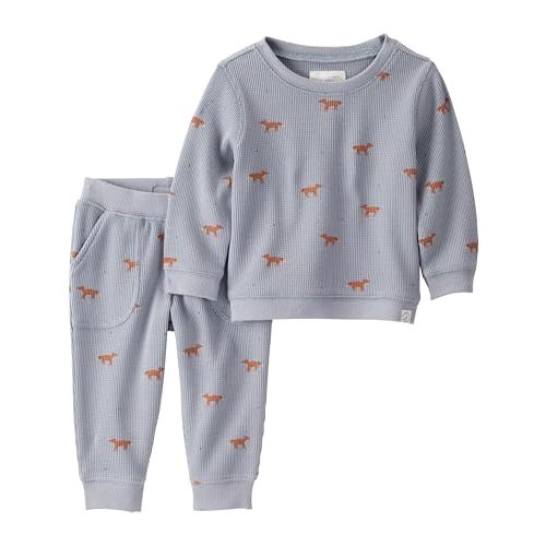 little planet by carter's unisex-baby 2-piece Pants Set Made With Organic Cotton