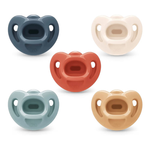 Amazon.com : NUK Timeless Comfy Pacifier | 100% Silicone, One-Piece Design | BPA-Free, Gentle on Baby’s Skin | 5-Pack, for 0-6M : Baby