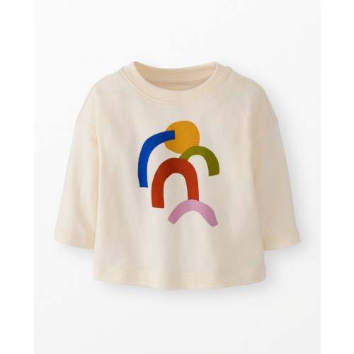 Baby Long Sleeve Oversized Graphic T-Shirt | Hanna Andersson