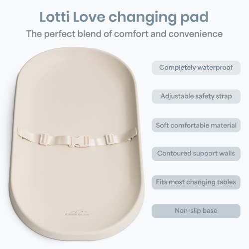 Dream On Me Lotti Love Changing Pad, Magnolia White