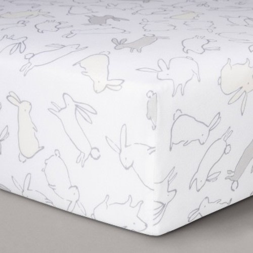 Fitted Crib Sheet Bunnies - Cloud Island™