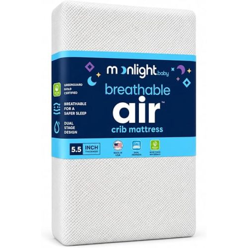 Moonlight Slumber Breathable Air Crib Mattress