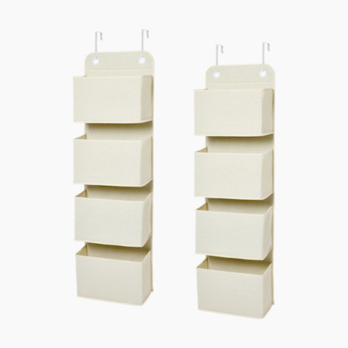 Over the Door Storage Organizer (2 Pack) - Oat