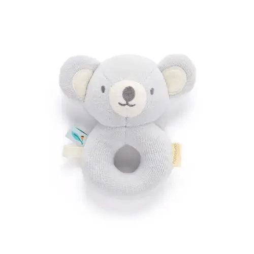 Grey Koala Rattle Friend - Baby Rattles  - Purebaby