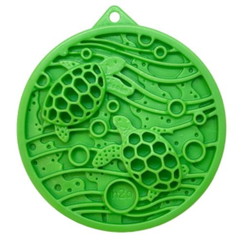 Water Nylon eCoin Durable Enrichment Snacking Coin for Dogs | USA-Made Lick Mat Alternative | SodaPup/True Dogs, LLC