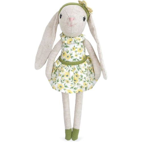 MON AMI Daisy The Bunny Stuffed Doll - 9", Soft & Cuddly Plush Animal Doll, Use as Toy or Room Décor, Great Gift for Kids of All Ages