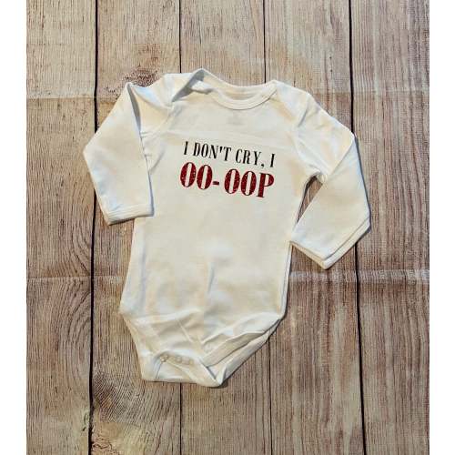 Baby Girl I Don't Cry I OO-OOP Infant Bodysuit