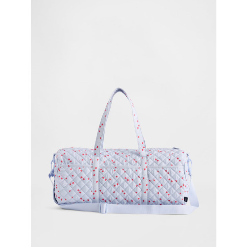 Kids Quilted Printed Weekender Bag