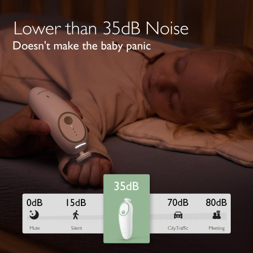 Electric Baby Nail Buffer