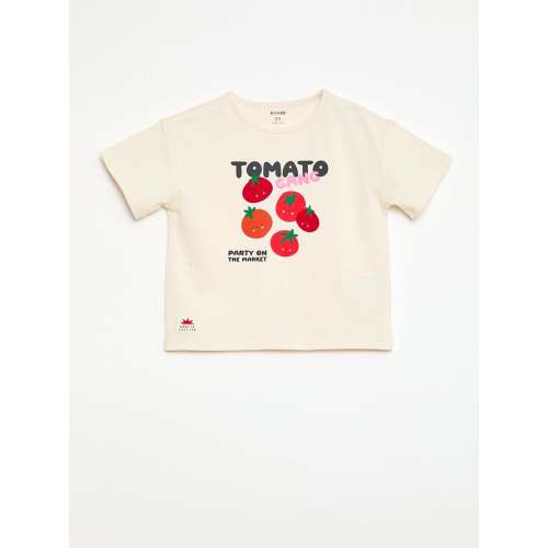 T-shirt con motivo - Bianco - Neonata - 4.00€ - Kiabi