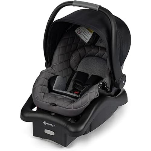 Safety 1st onBoard™ Insta-Latch™ DLX Infant Car Seat with Base, Baby Car Seat for 4-30 lbs., Rear Facing Car Seat, Ironbark