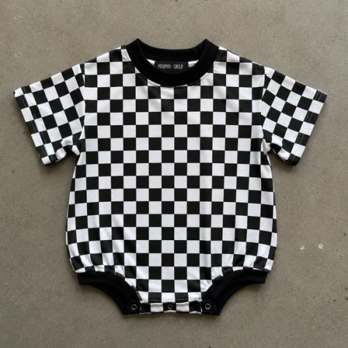 Checkerboard Romper