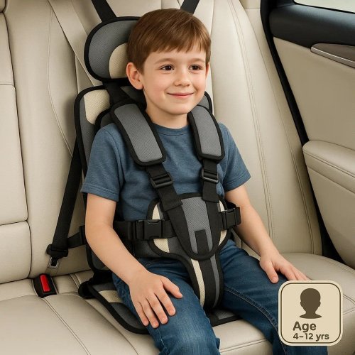 Portable Car Seat Safety Harness - Safe Booster for Travelling Childre