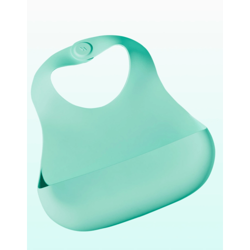 Babynetic Magnetic Silicone Bucket Bib - Kiwi