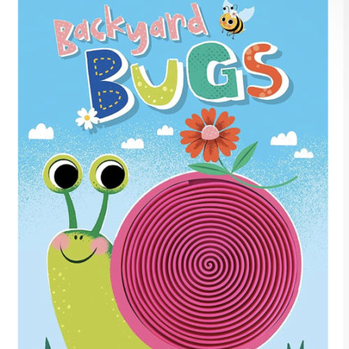 Backyard Bugs - Touch and Feel Board Book - Sensory Board Book (Touch & Feel Sensory Board Books for Baby & Toddler Time)