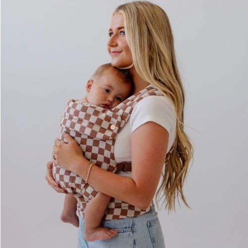 The Monarch Baby Carrier - Mocha Check – Mabē