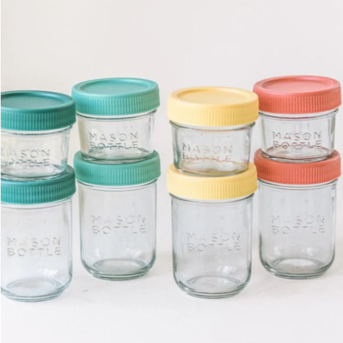 Breastmilk Storage Jar Set – Mason Bottle