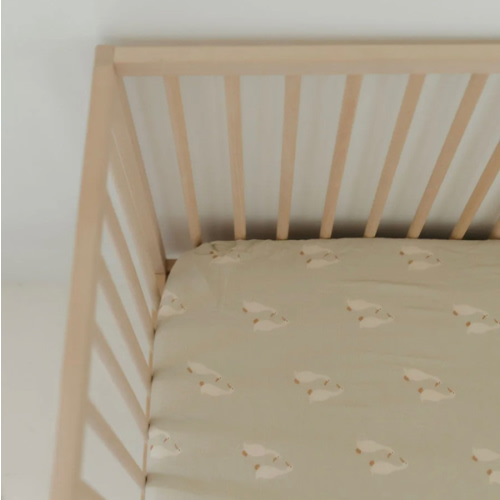 Muslin Crib Sheet | Silly Goose