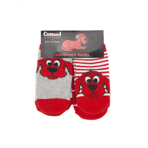 Clifford the Big Red Dog Children's Socks (4-pack)