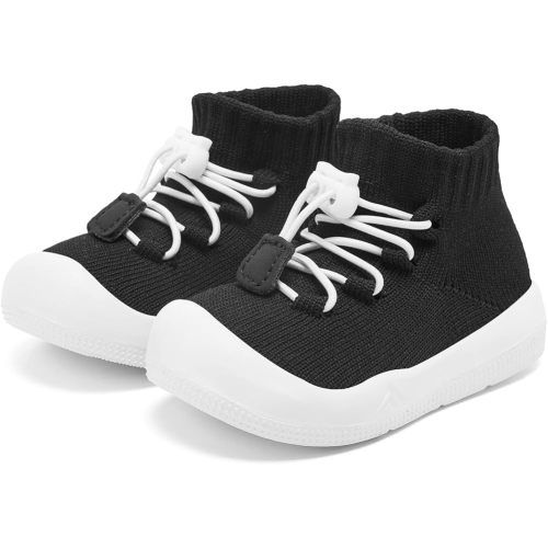 Engtoy Baby Shoes & Socks - Non-Slip Breathable Slippers with Soft Rubber Sole - Baby Boys & Girls Slip On Sneakers