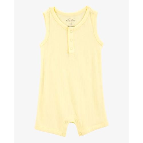 Baby PurelySoft Ribbed Romper - Yellow - Carter's | Carter's
