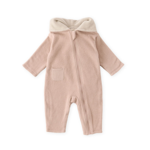 Teddy Fleece Baby Suit - Rose Pink – Pehr