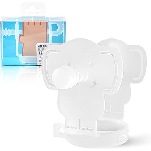 Premium Baby Hand Teether – Soft & Hygienic Soothing Aid for Teething Discomfort in Babies 3-12 Months, BPA-Free LSR Silicone, Adjustable Wristband, Easy to Clean, Made in Korea