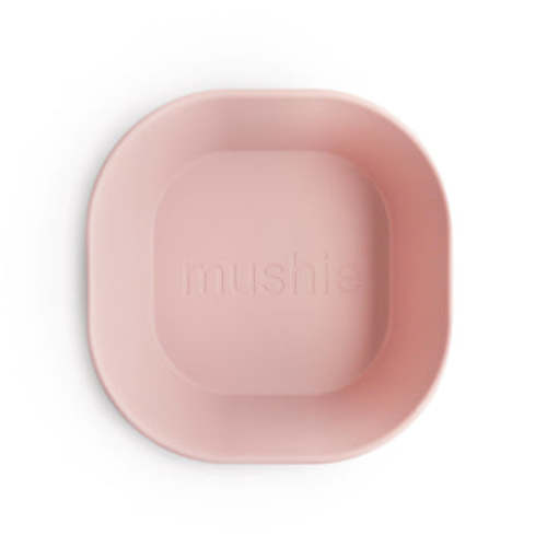 Mushie Baby Square Dinnerware Bowl, Set of 2