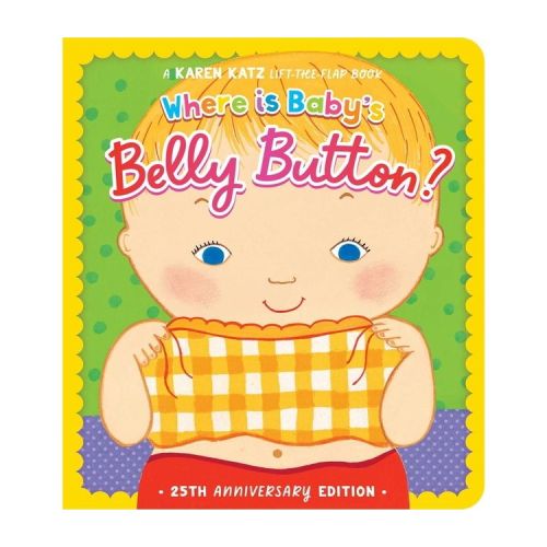 Where Is Baby's Belly Button? - by Karen Katz (Board Book)