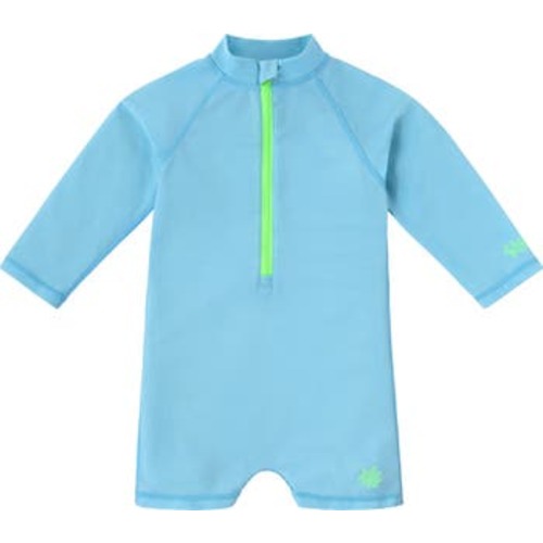 Long Sleeve Swim Romper, 12-18M