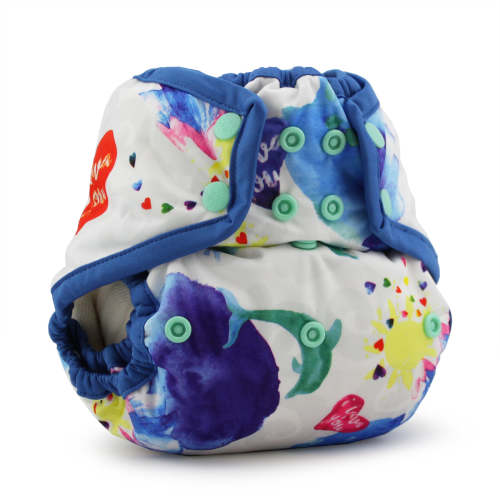 Rumparooz One Size Cloth Diaper Cover - Lava