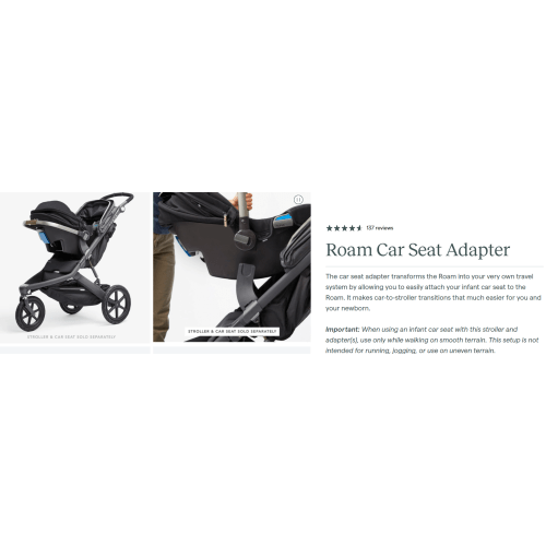 Graco Car Seat Adapter for Roam Stroller
