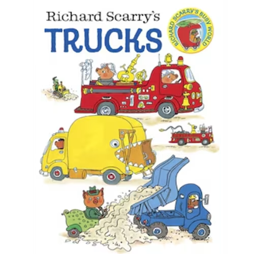 Richard Scarry's Trucks Book By Richard Scarry, (Board Book) | Indigo
