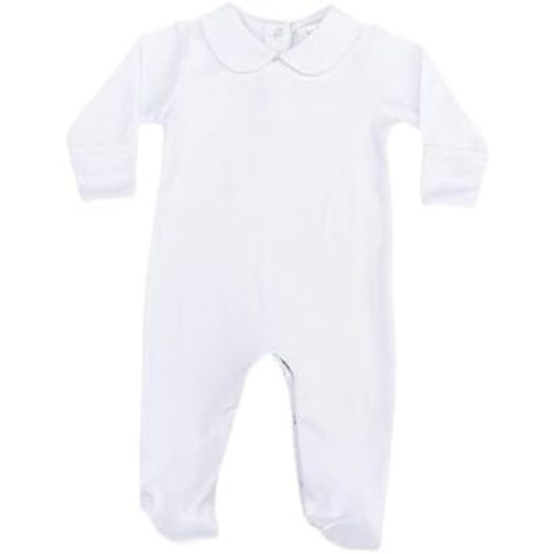 Footie with Collar Made From 100% Pima Cotton