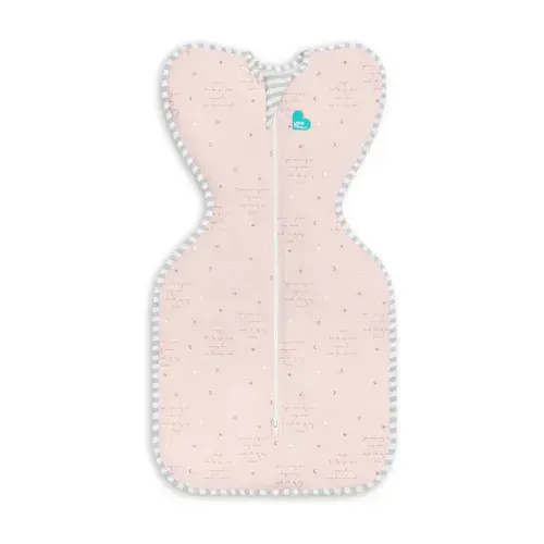 Love To Dream Swaddle Up You Are My 0.2 Tog Light Pink Size Newborn | Baby Bunting NZ