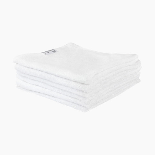 Copper Pearl Ultra Soft Washcloth (6 Pack) - White