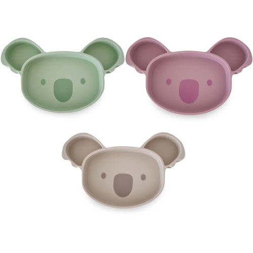 Plum Silicone Koala Suction Plate - Assorted*