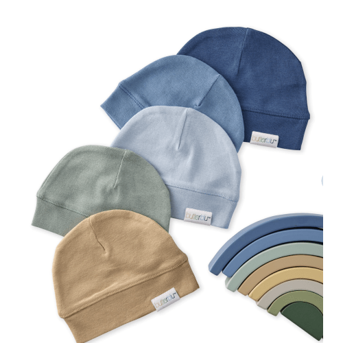 CHARLIE 5-Pack Baby Hats | Terra